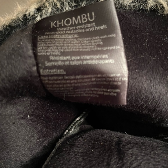 Khombu Women’s Boots Size 8 - Picture 2 of 4